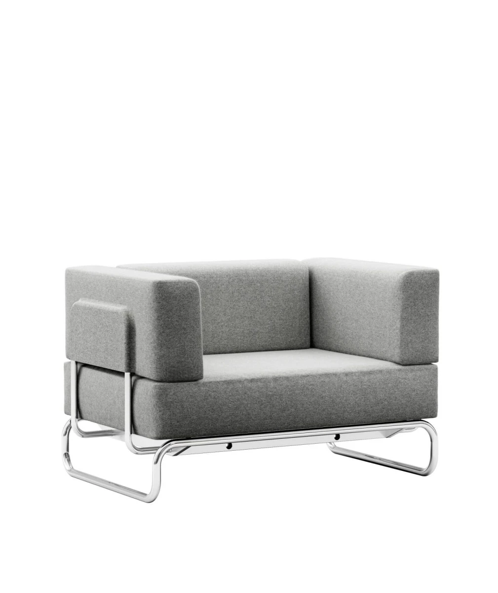 Thonet S5001/C002 1-Sitzer Sessel, Stoff