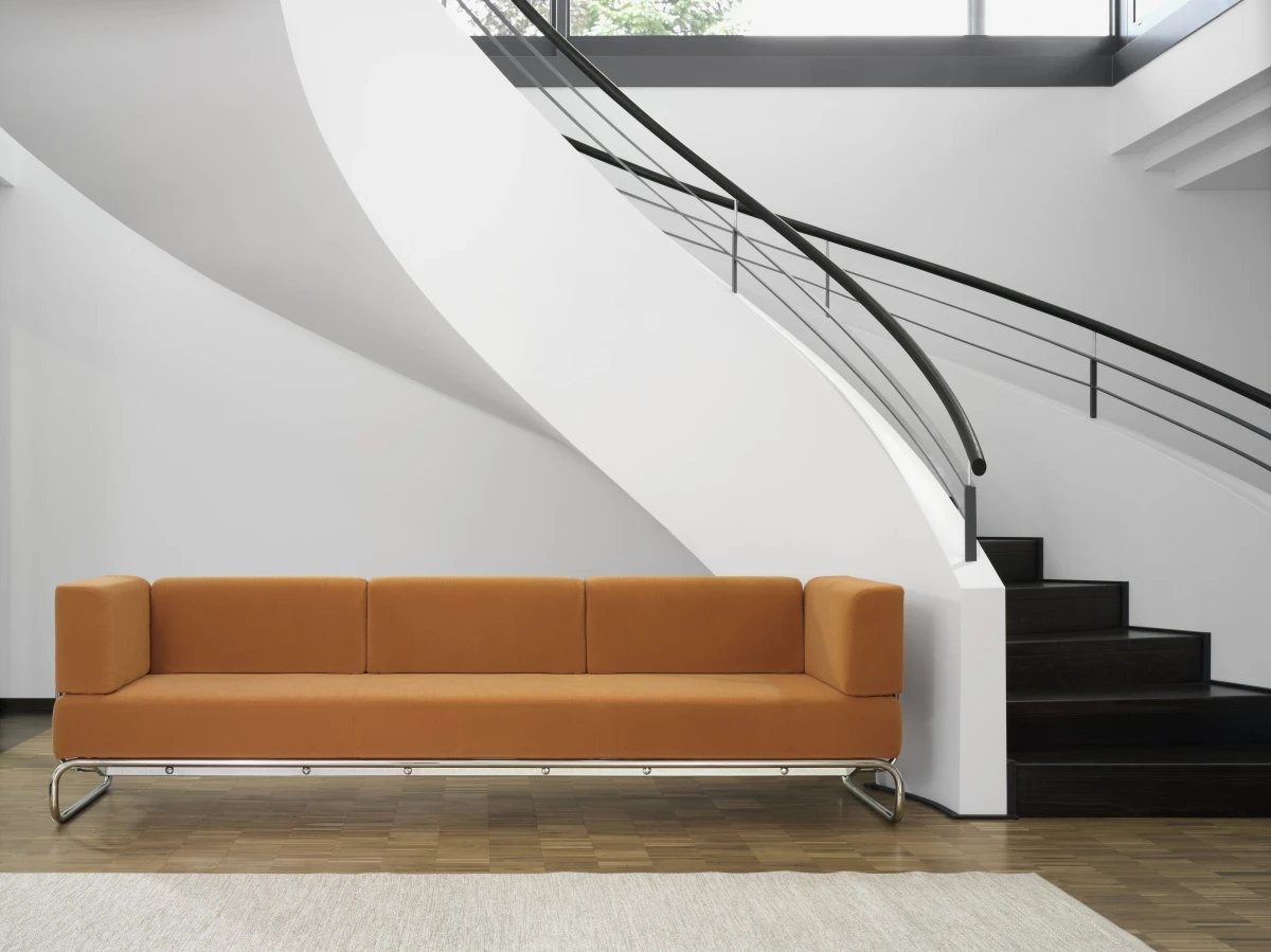 Thonet S5003/C002 3-Sitzer Sofa, Stoff