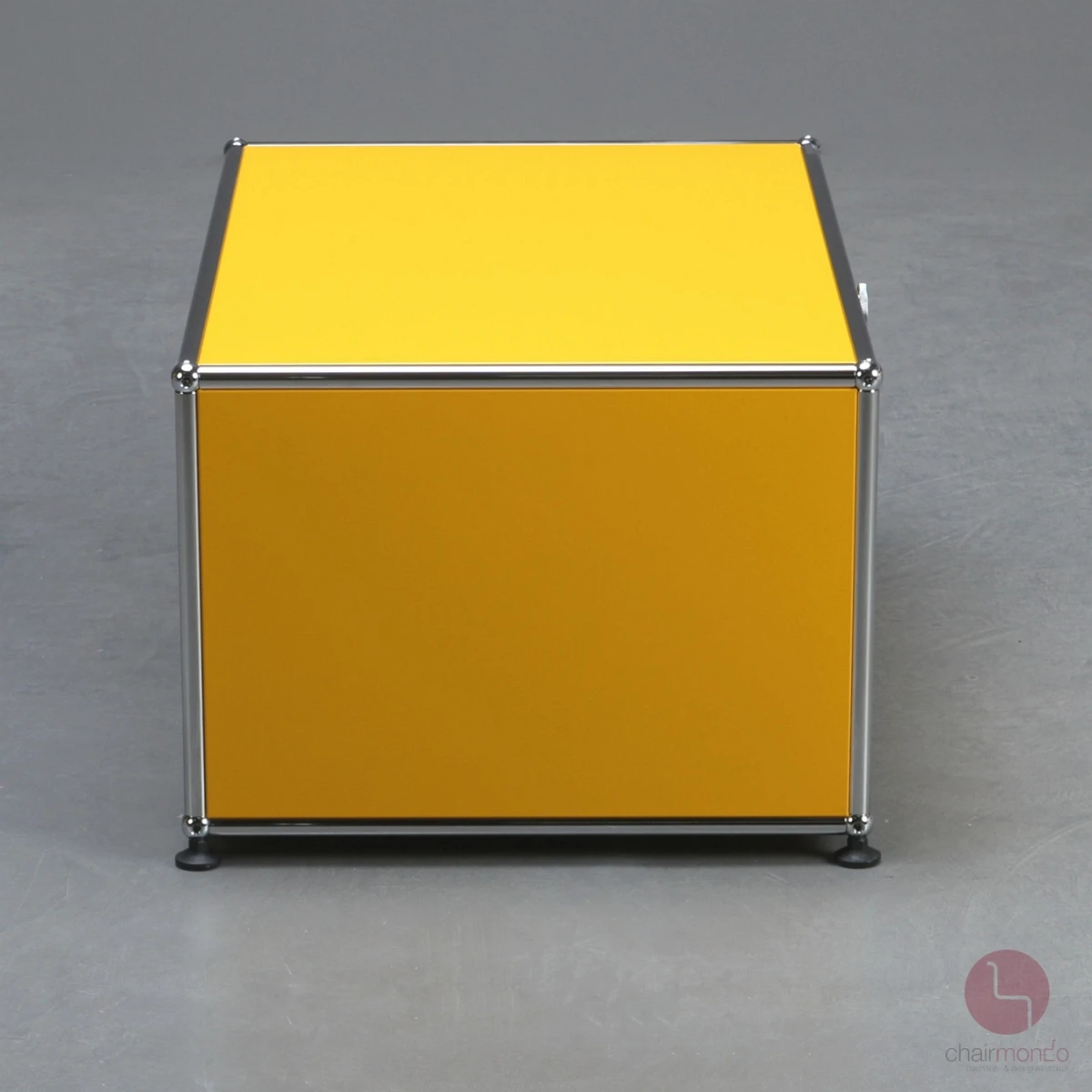 USM Haller Sideborad Box gelb mit Schubfach gebraucht USM Haller Sideborad Box gelb mit Schubfach gebraucht