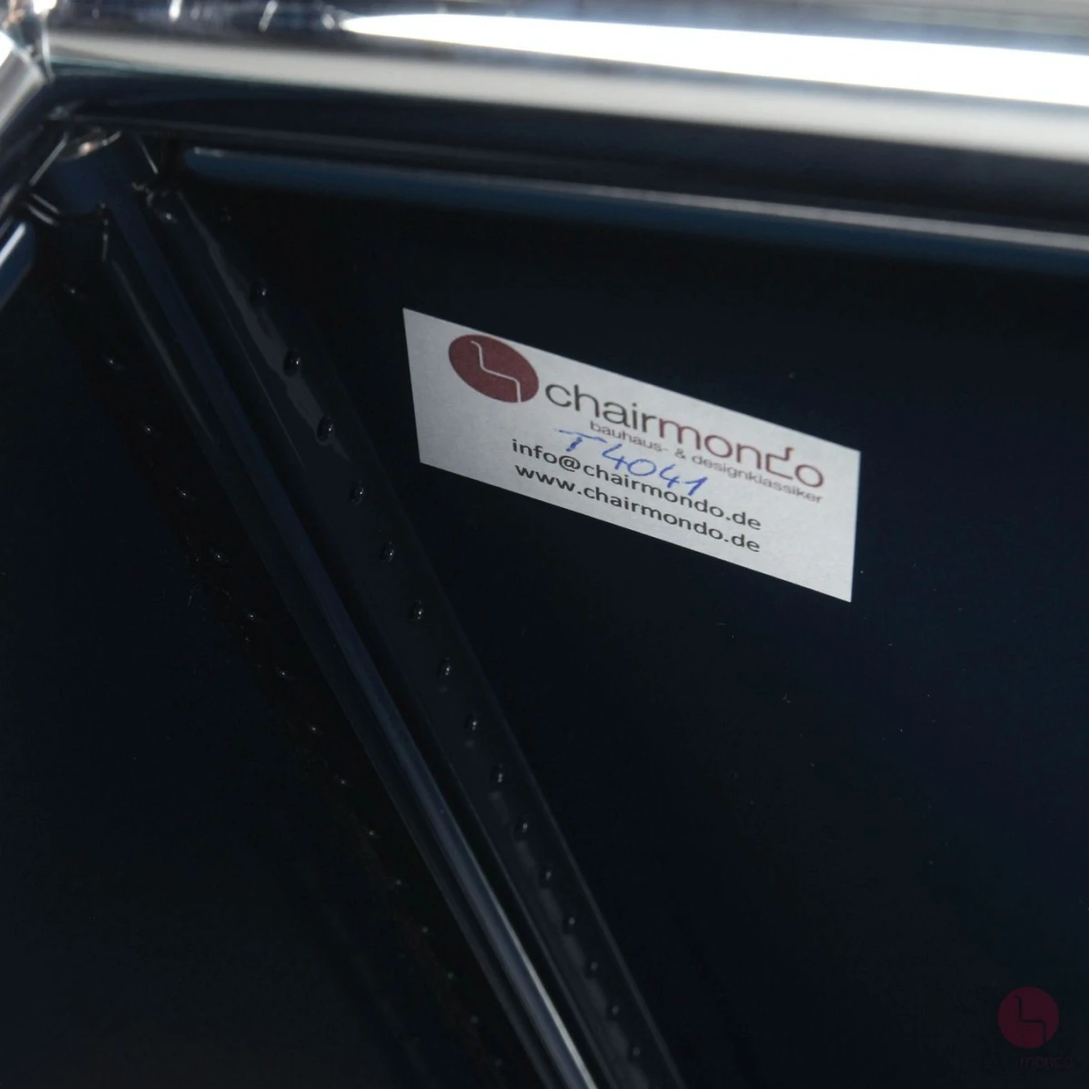 USM Haller Sideboard Stahlblau mit vier offenen Fächern gebraucht