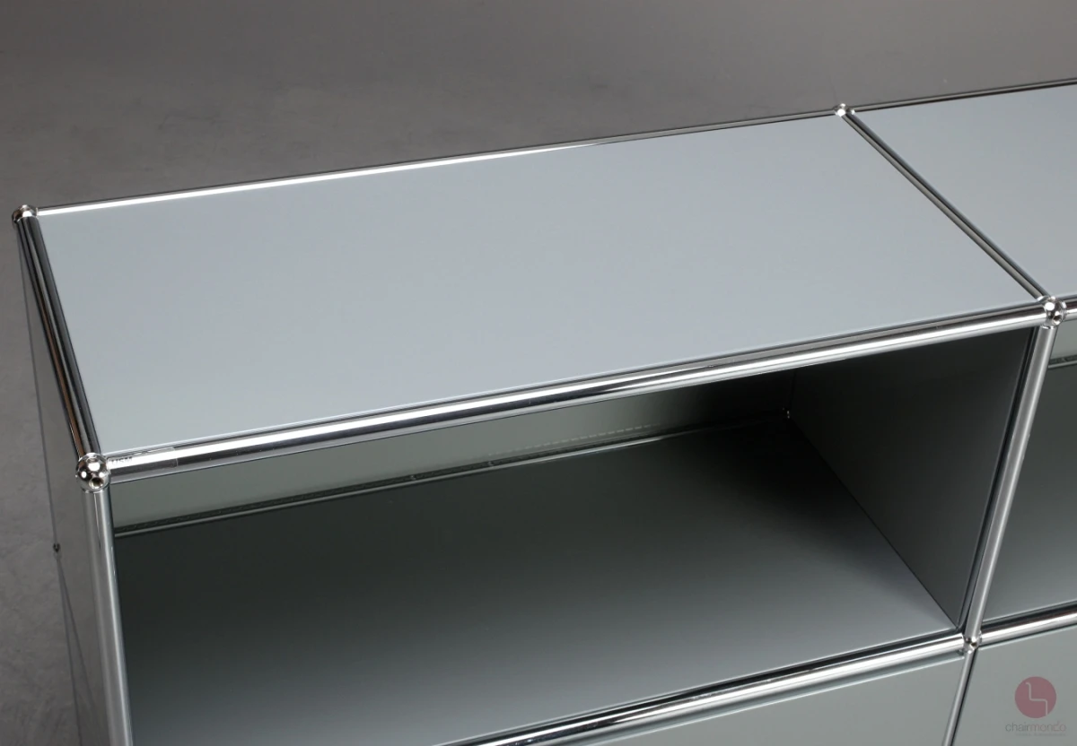 USM Haller Sideboard mit Schubtüren in Mittelgrau gebraucht