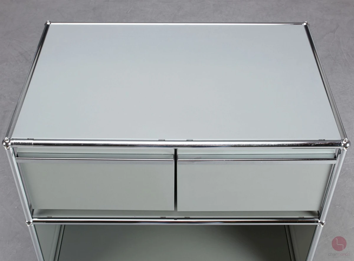 USM Haller Medien Sideboard in Mittelgrau mit Schubladen gebraucht