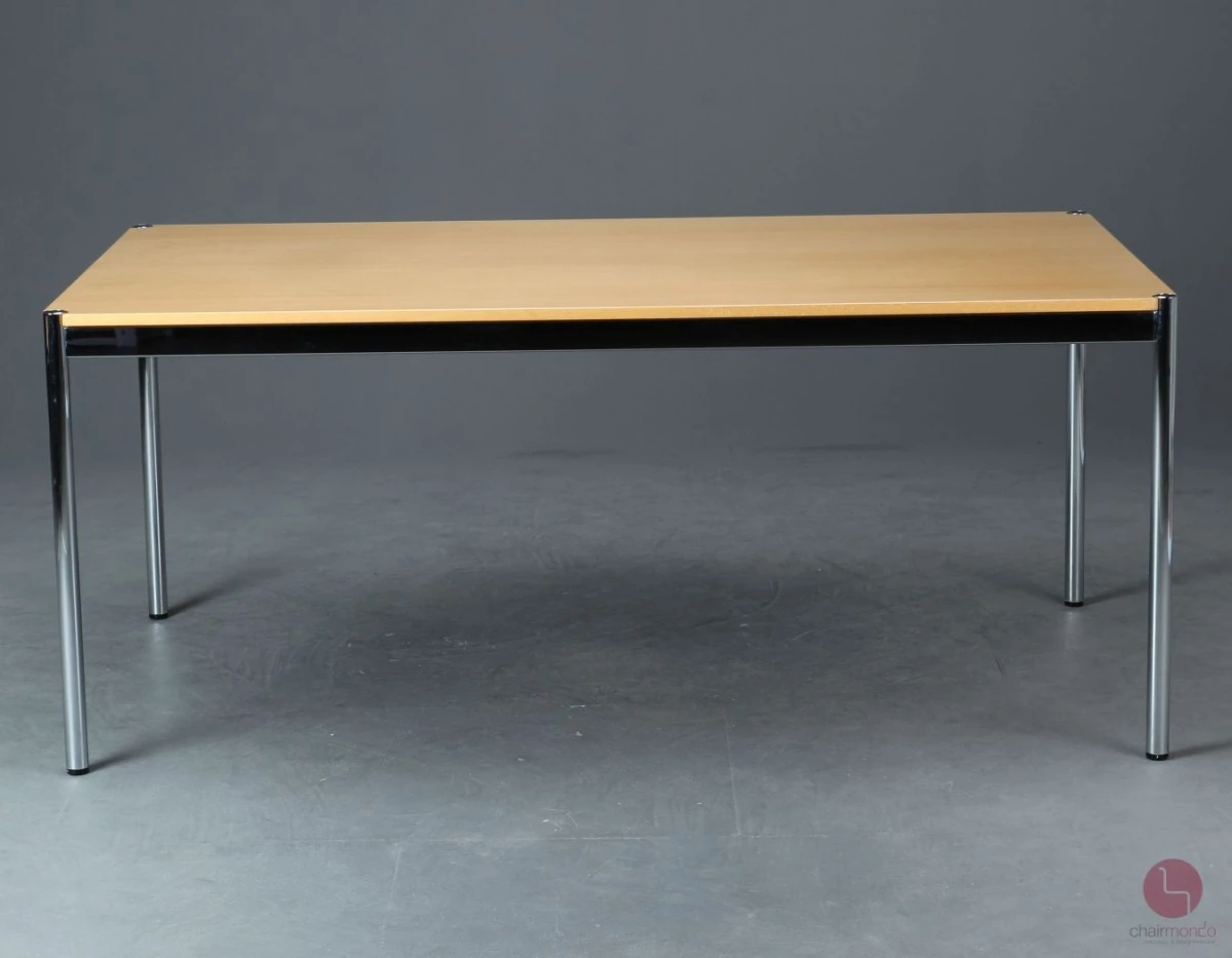 USM Haller Tisch 175 x 100 cm mit Buche Natur Platte lackiert, gebraucht