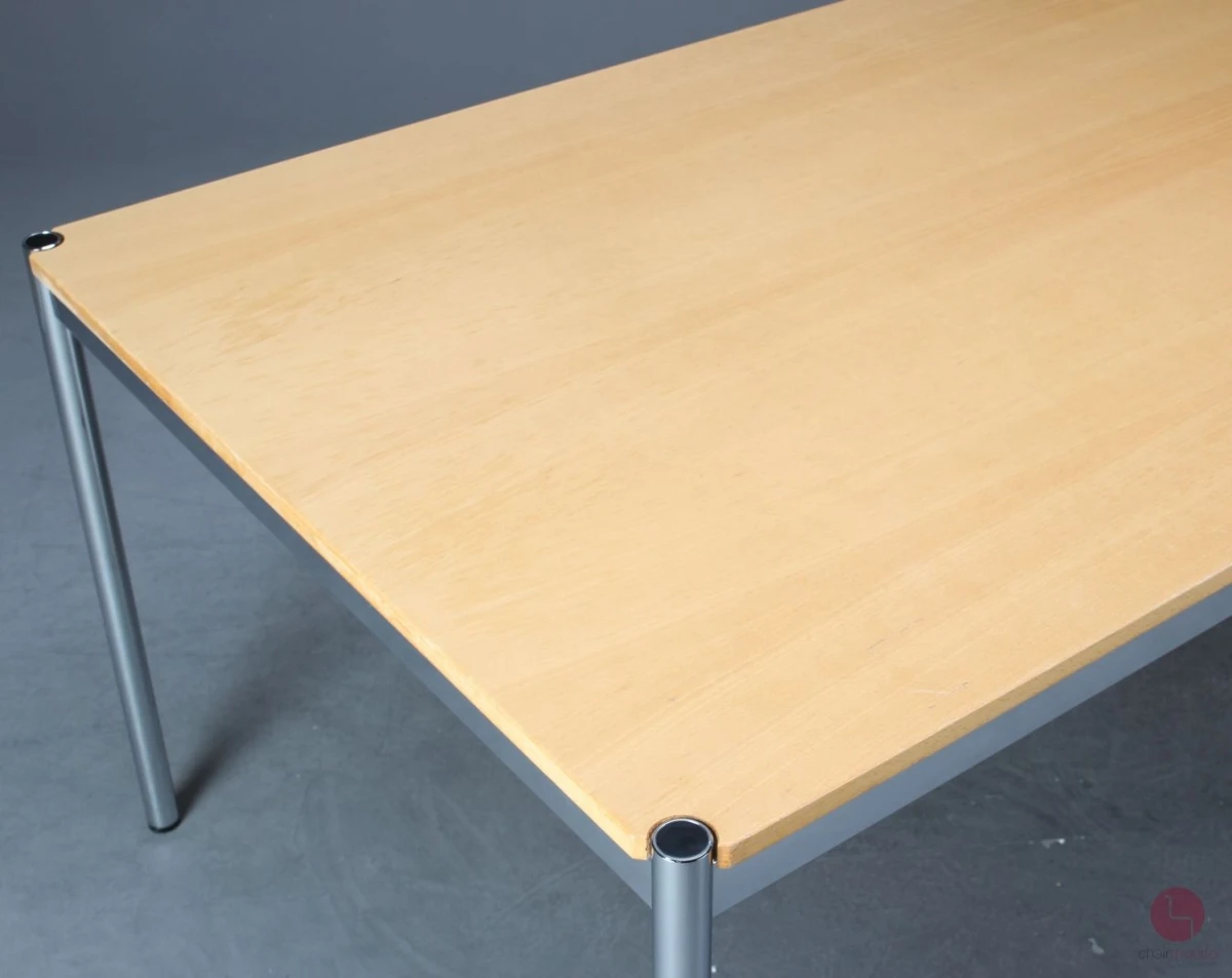 USM Haller Tisch 175 x 100 cm mit Buche Natur Platte lackiert, gebraucht