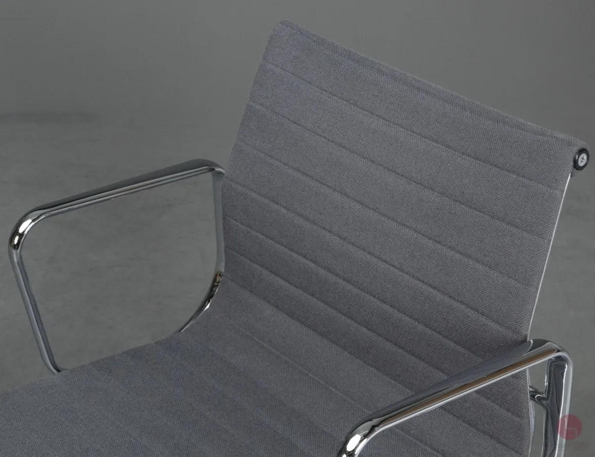 Vitra EA 107 Aluminium Chair Hopsak Grau gebraucht