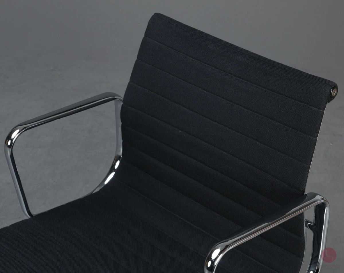Vitra EA 108 Aluminium Chair Hopsak Schwarz 1980er gebraucht