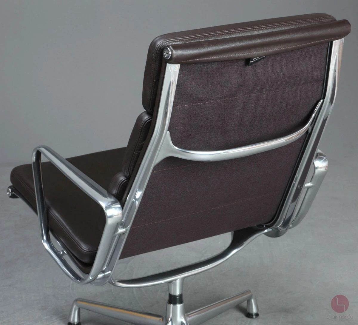 Vitra EA 216 Soft Pad Chair Leder Braun gebraucht
