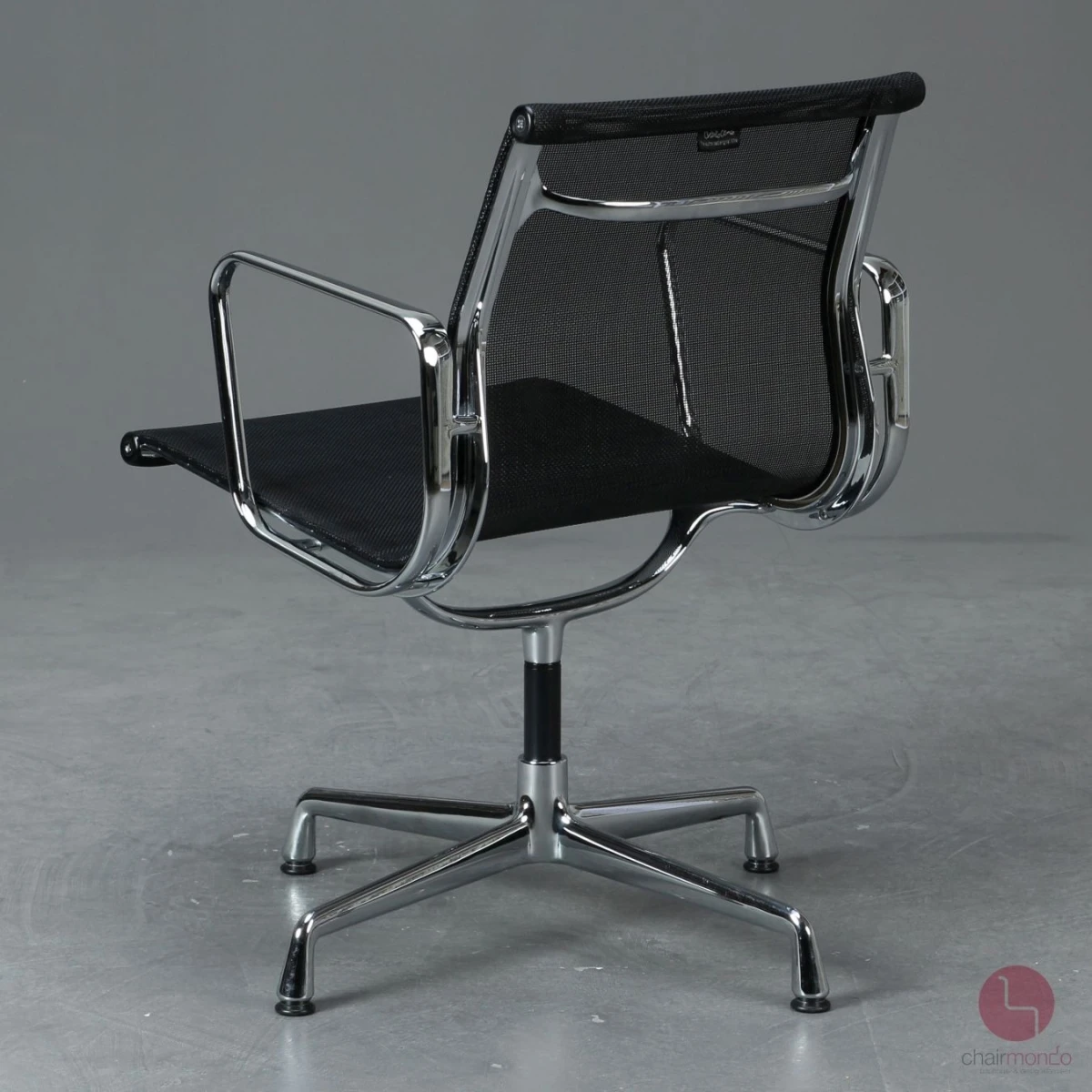 Vitra EA 108 Aluminium Chair Netzgewebe Schwarz gebraucht