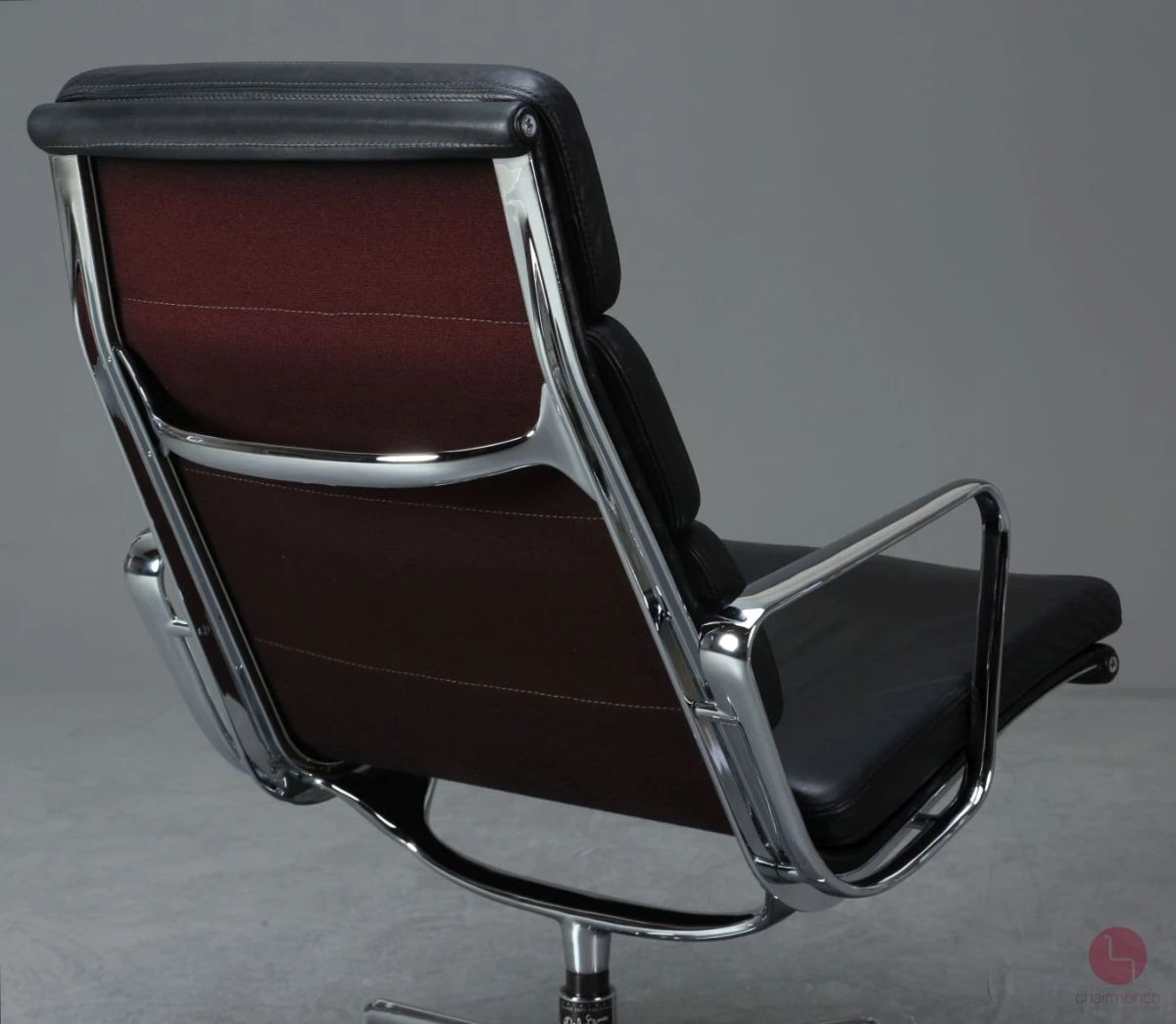 Vitra EA 215 Soft Pad Chair Lounge Sessel Leder Schwarz gebraucht Vitra EA 215 Soft Pad Chair Lounge Sessel Leder Schwarz gebraucht