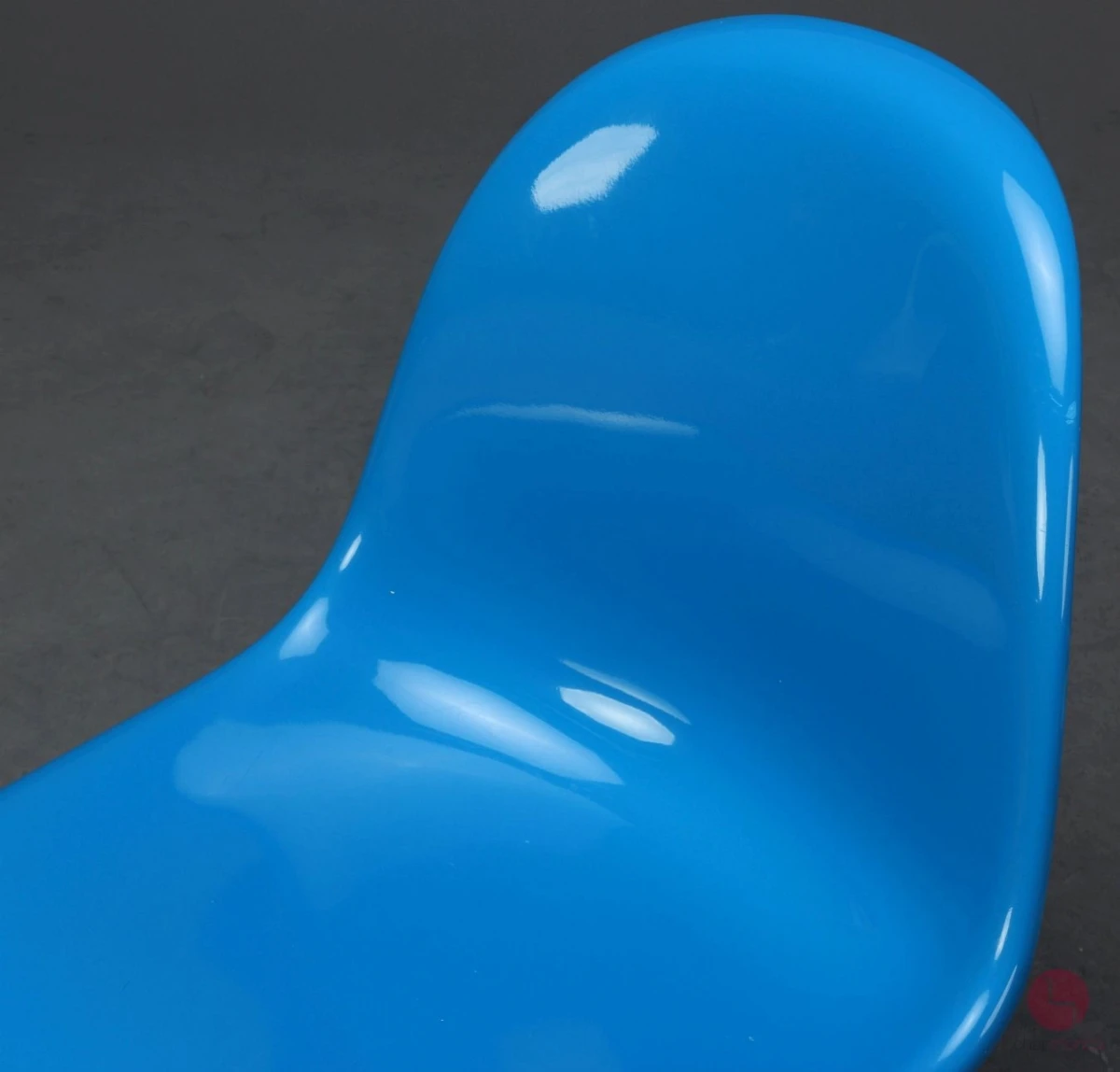 Vitra Panton Chair Classic Stuhl Blau Hochglanz gebraucht
