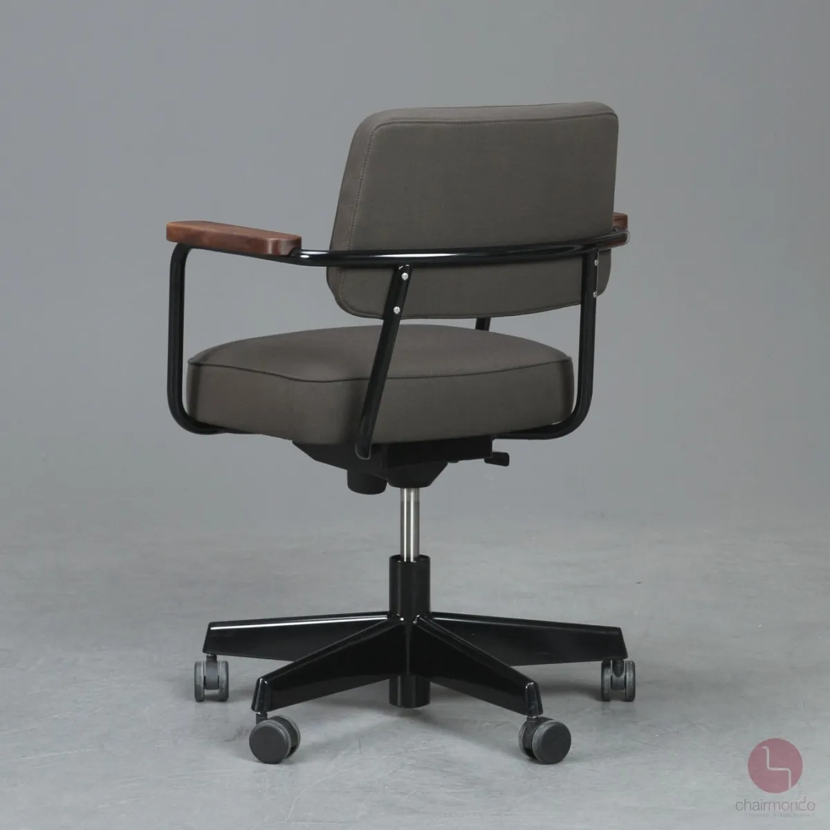 Vitra Pivotant Bürostuhl Stoff Braun Gestell Schwarz gebraucht