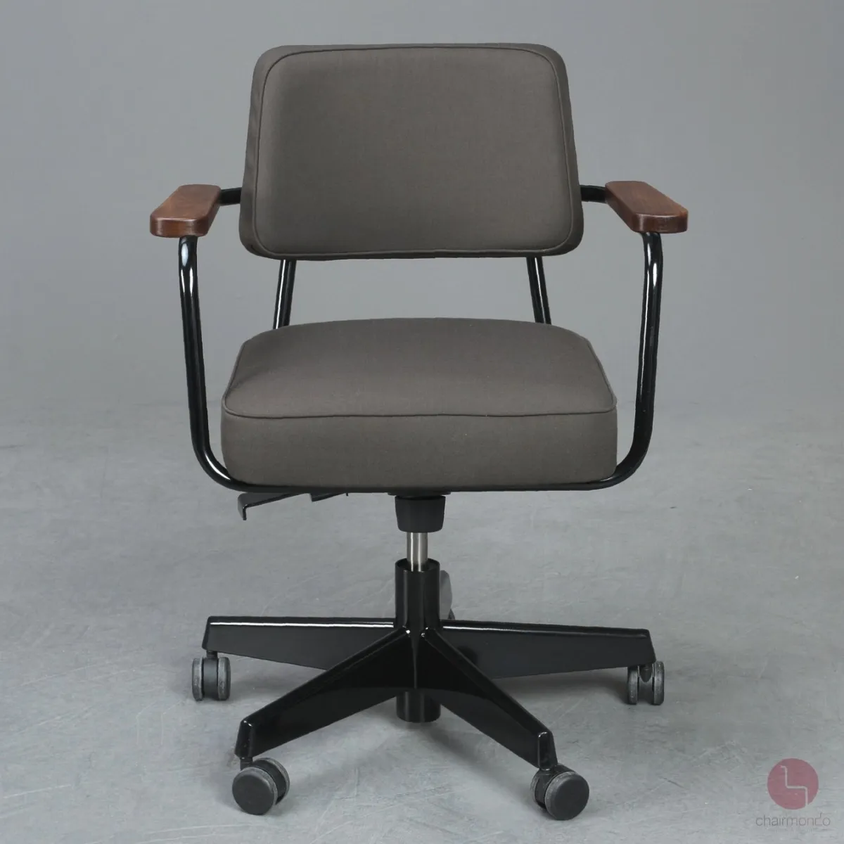 Vitra Pivotant Bürostuhl Stoff Braun Gestell Schwarz gebraucht