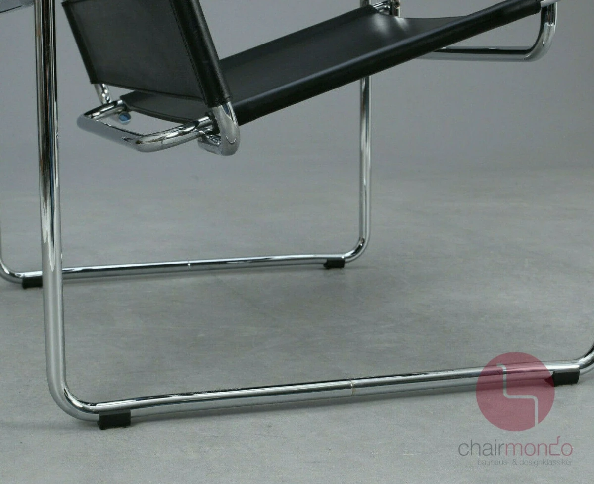 Filzgleiter-Set passend für Wassily Chair (Schwarz)